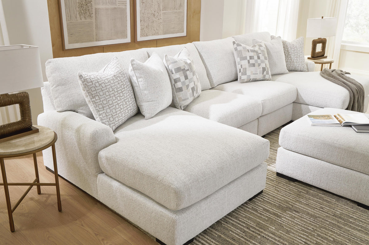 Misty-Lakes 4-Piece Double Chaise Sectional