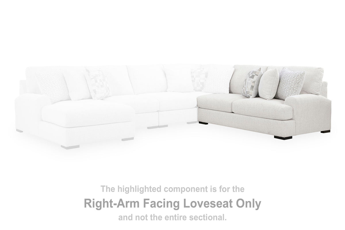 Misty-Lakes RAF Loveseat Chenille Next-Gen Nuvella™ Performance Fabric