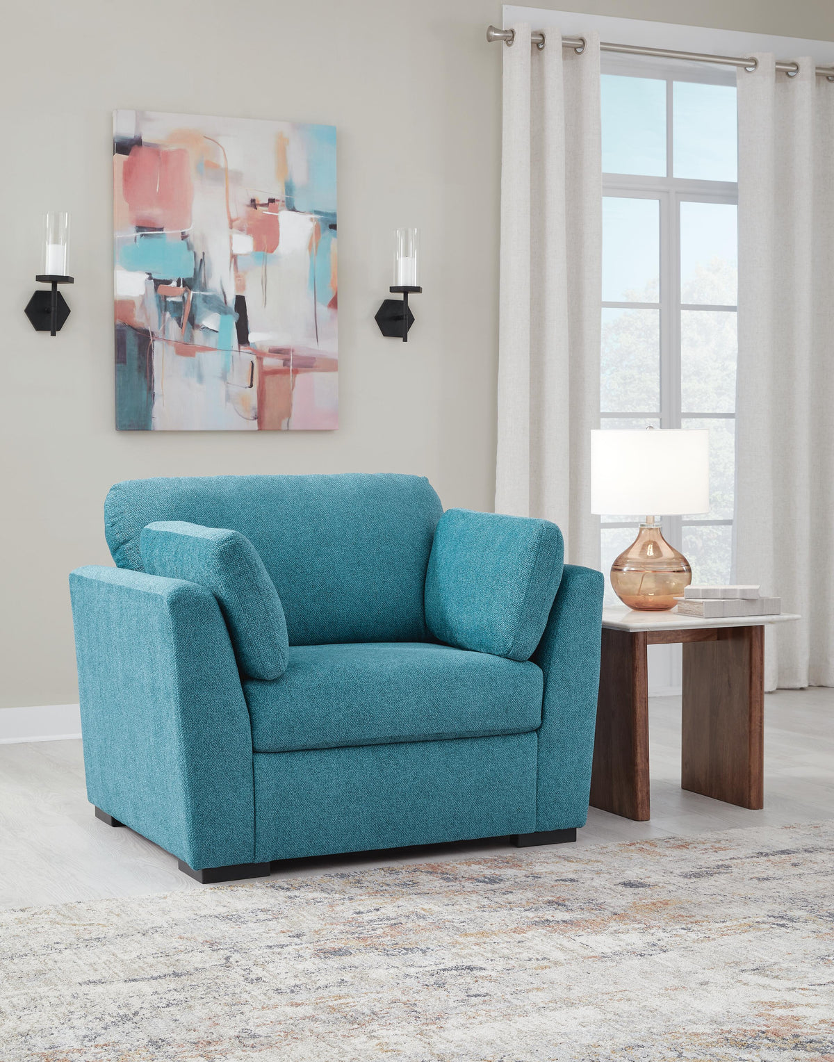 Keerwick Chair and a Half Chenille