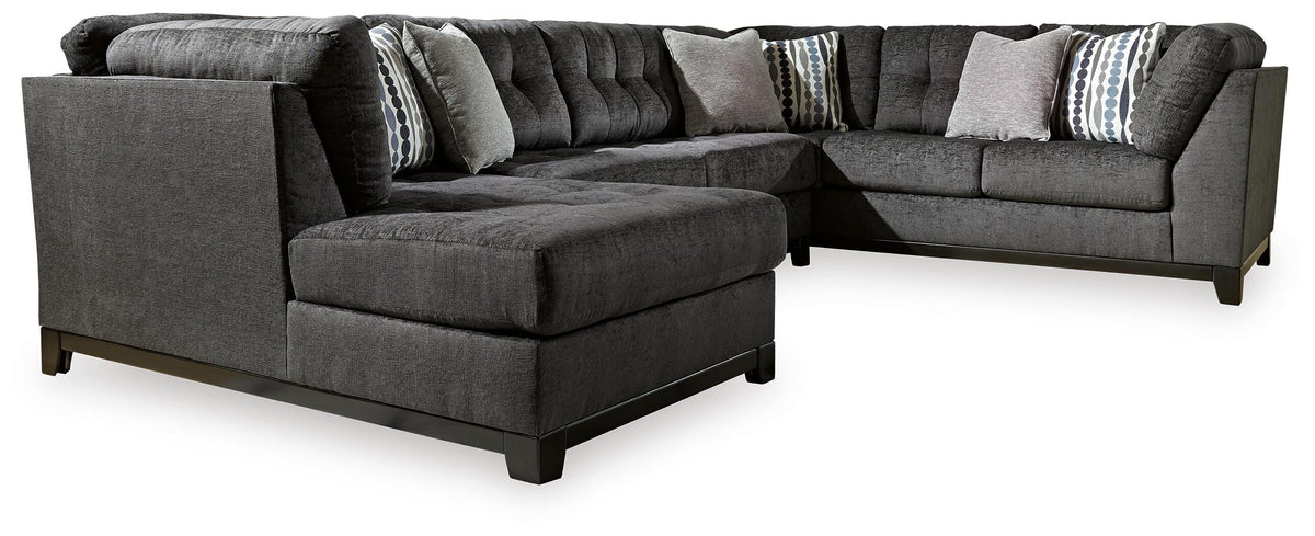 Reidshire 3-Piece Sectional with Chaise Chenille