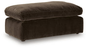 Maxton Heights Ottoman Velvet Chenille