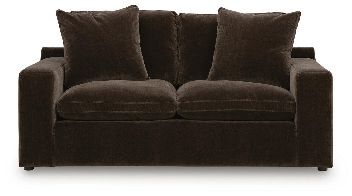 Maxton Heights Sofa and Loveseat