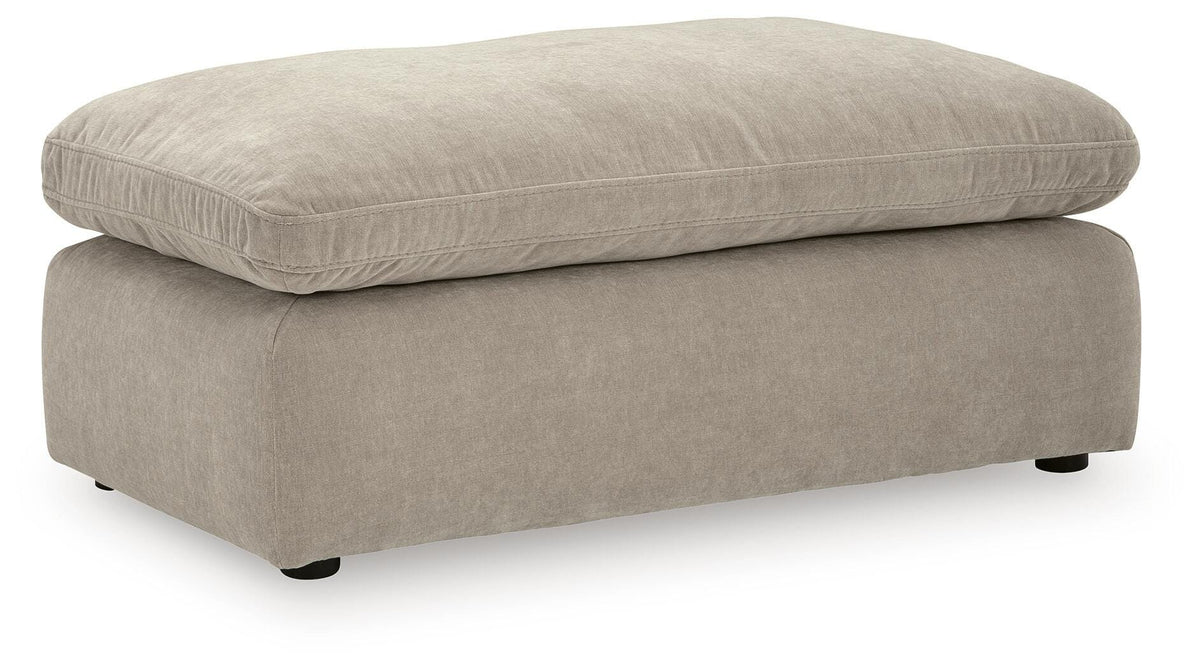 Maxton Heights Ottoman Velvet Chenille
