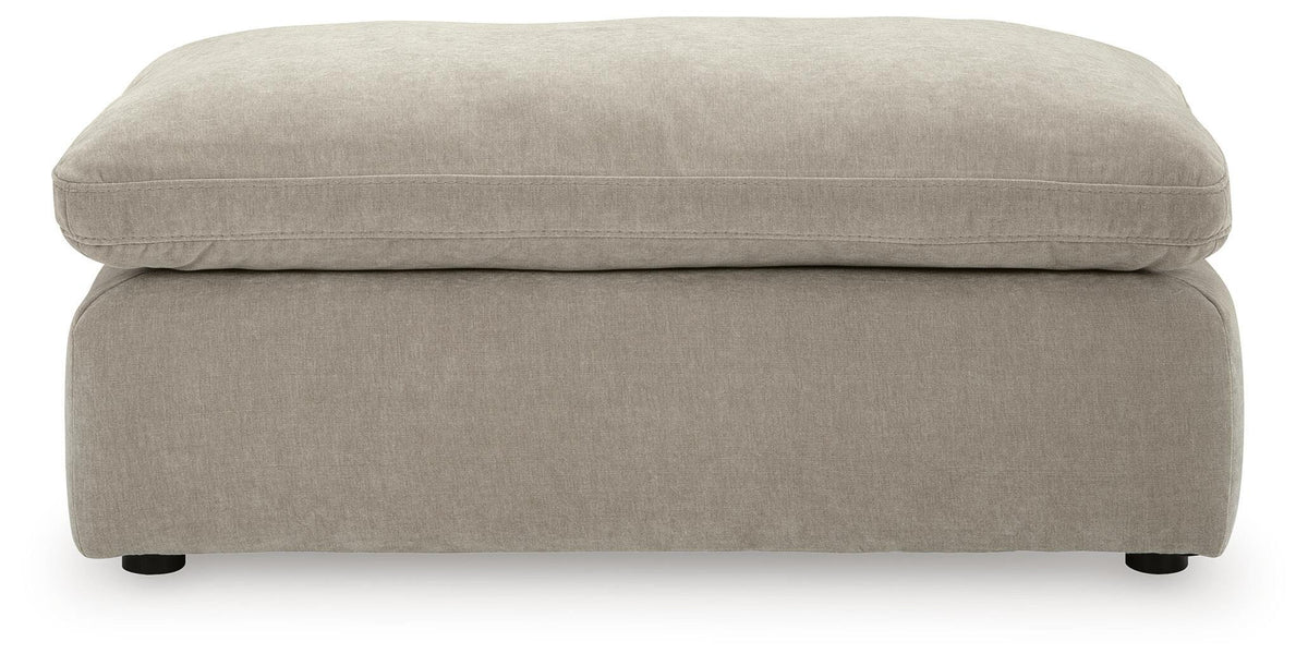 Maxton Heights Ottoman Velvet Chenille