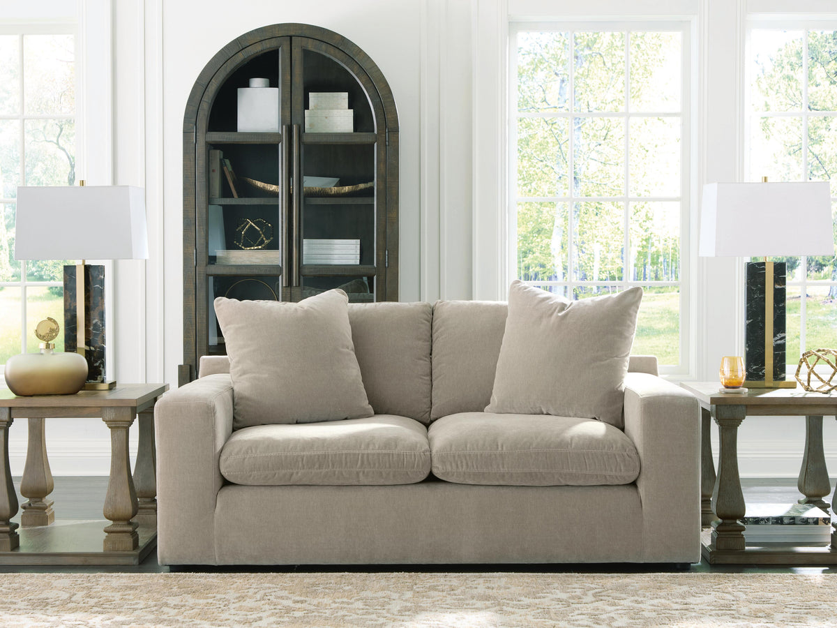 Maxton Heights Loveseat Velvet Chenille