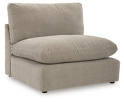 Maxton Heights Armless Chair Velvet Chenille