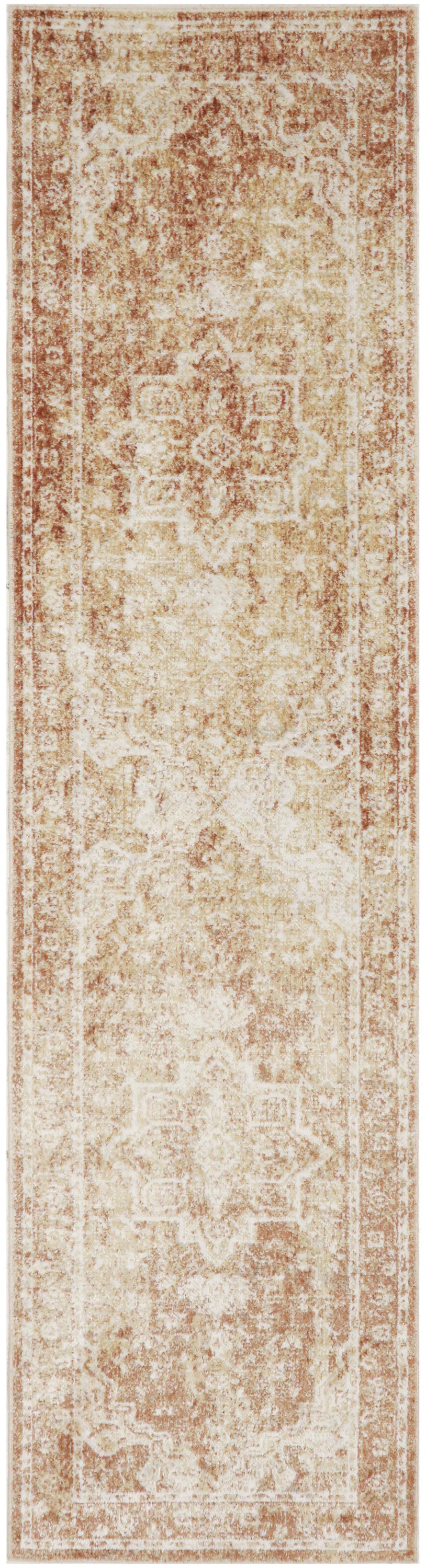 Astra Machine Washable ASW12 Rust Rug - Runner