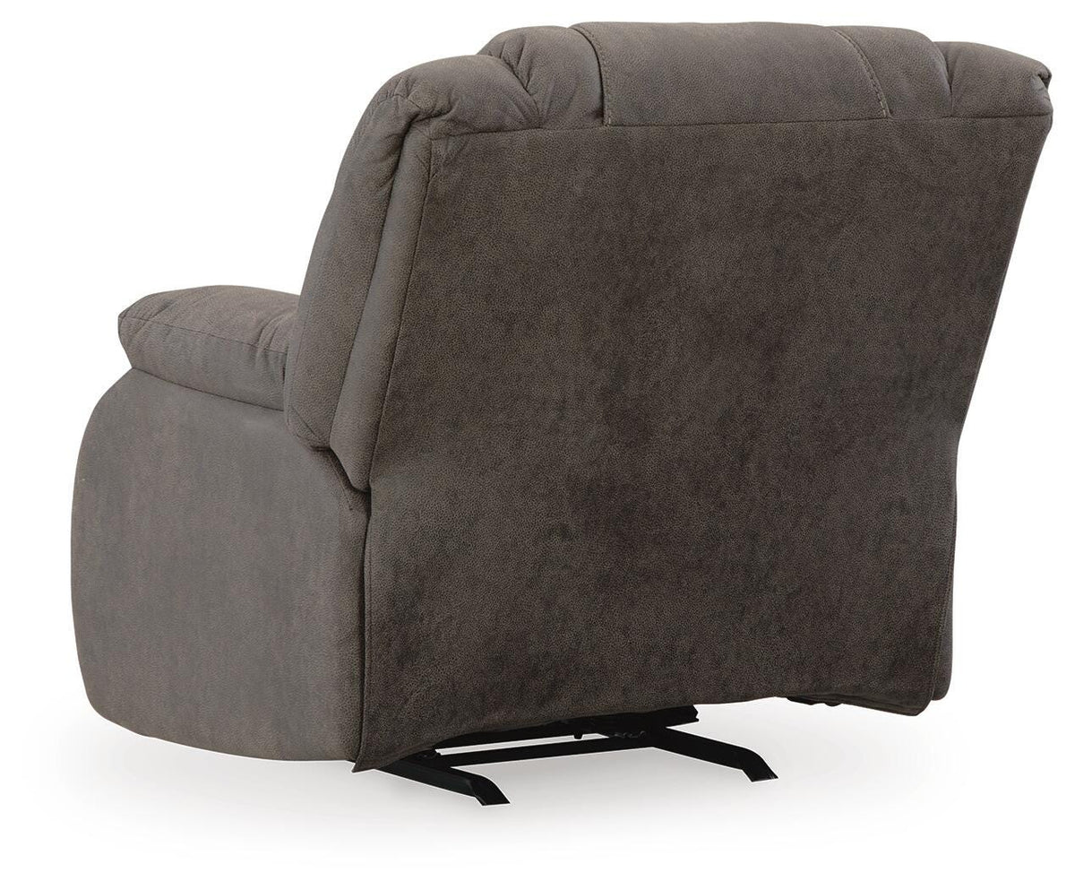 First Base Rocker Recliner Faux Leather