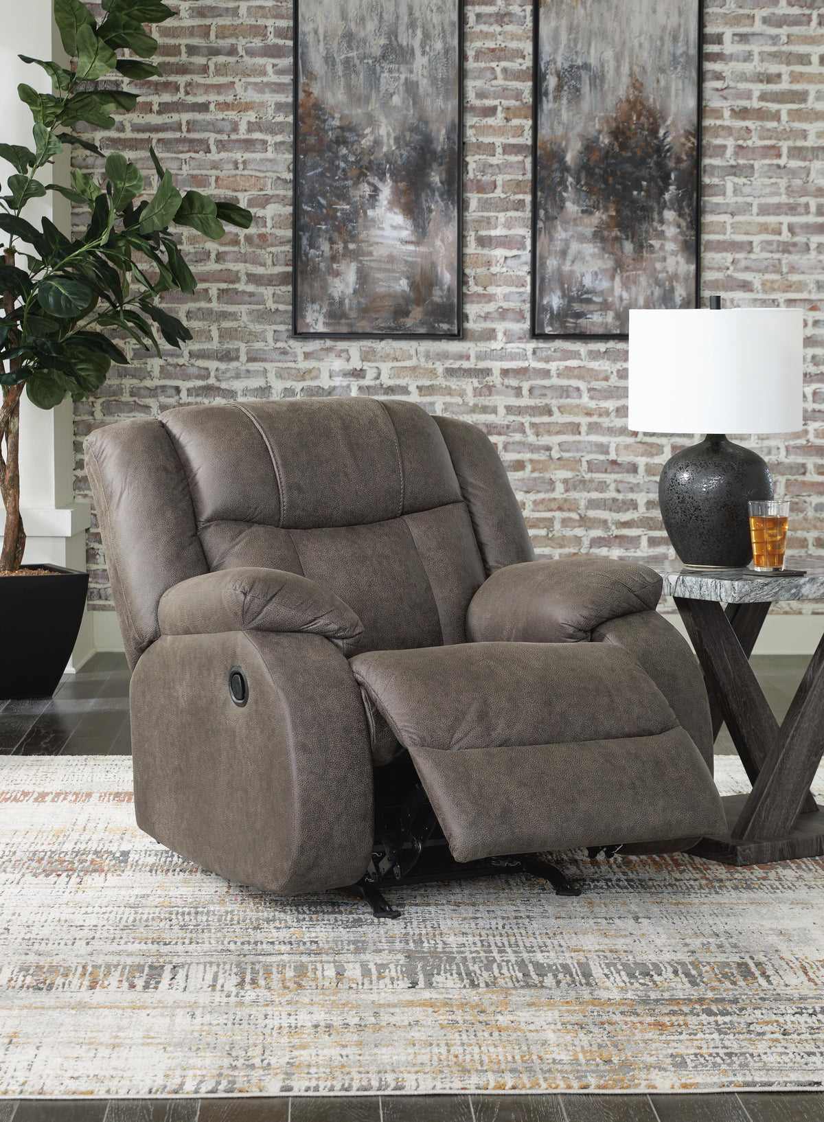 First Base Reclining Sofa, Loveseat and Recliner