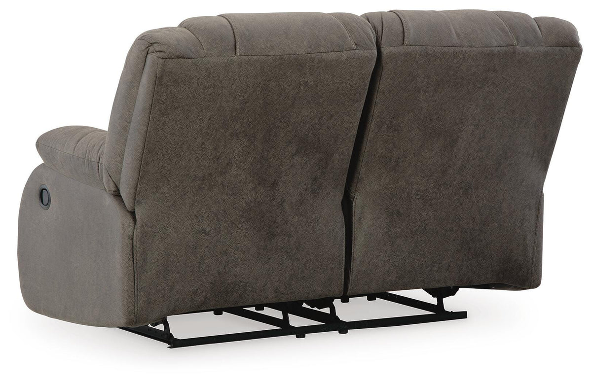 First Base Reclining Loveseat and 2 Recliners