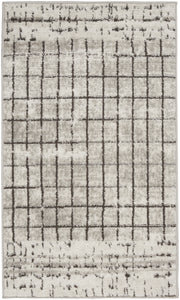 Quarry QUA13 Ivory Grey Rug - Rectangle