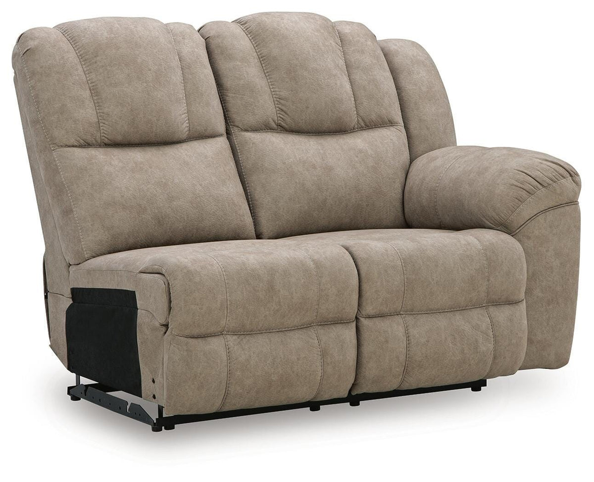 Pearce-Pike RAF Reclining Loveseat Faux Leather