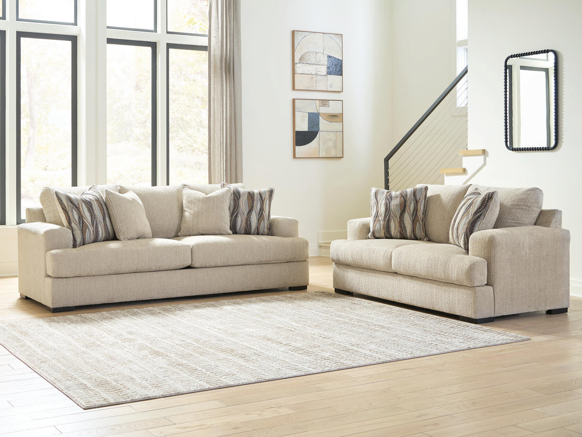 Lofwood Sofa and Loveseat