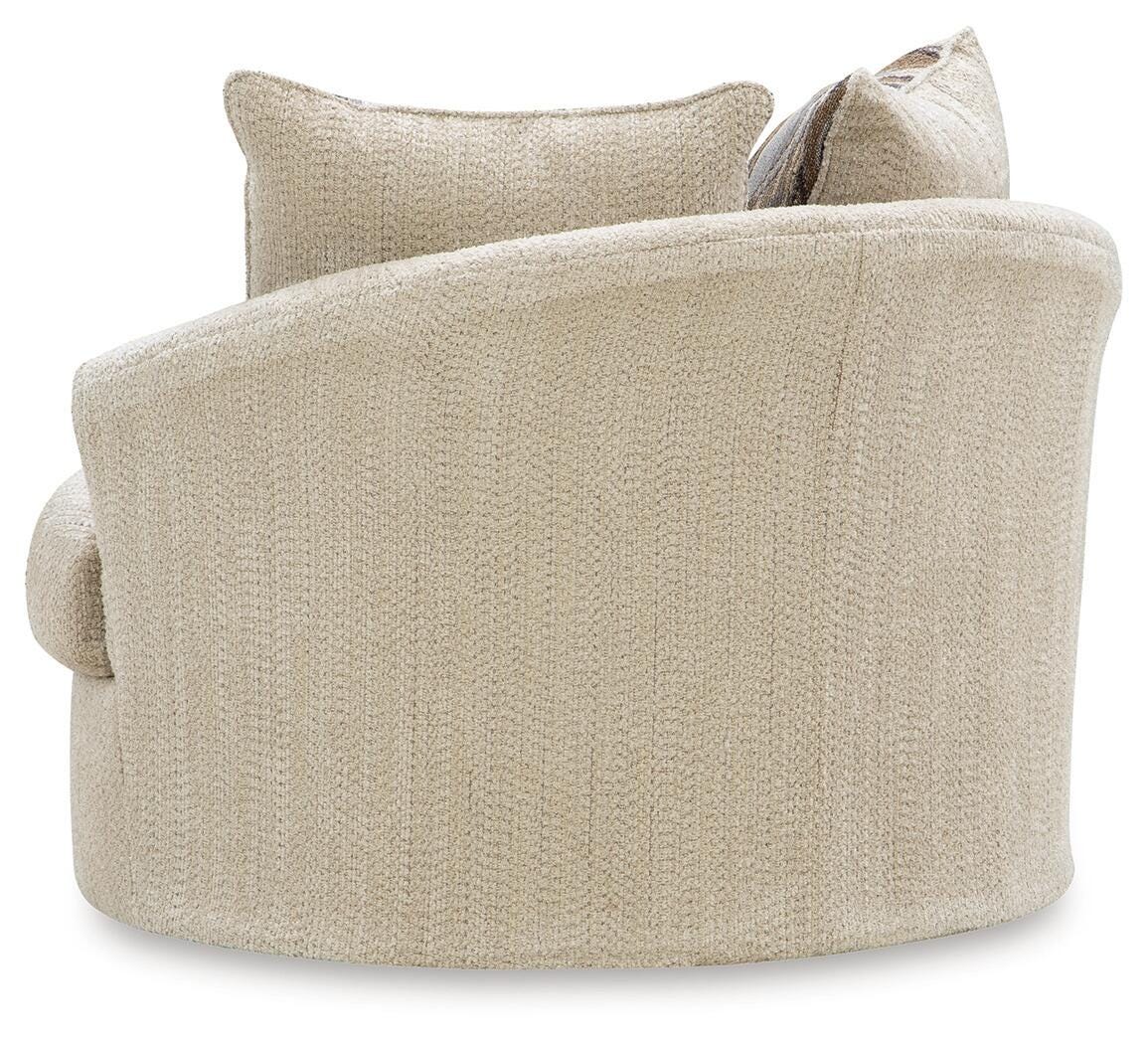 Lofwood Swivel Accent Chair Chenille