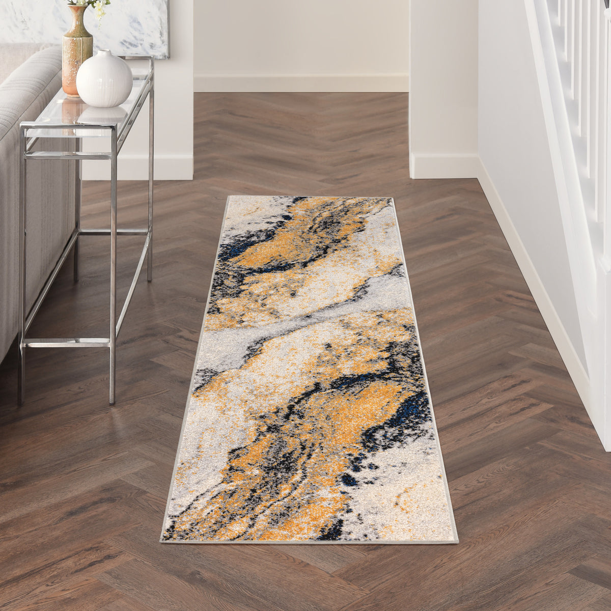 Passion PSN51 Ivory Multicolor Rug - room scene