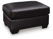 Glennbre Ottoman Faux Leather