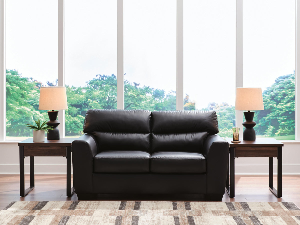 Glennbre Loveseat Faux Leather