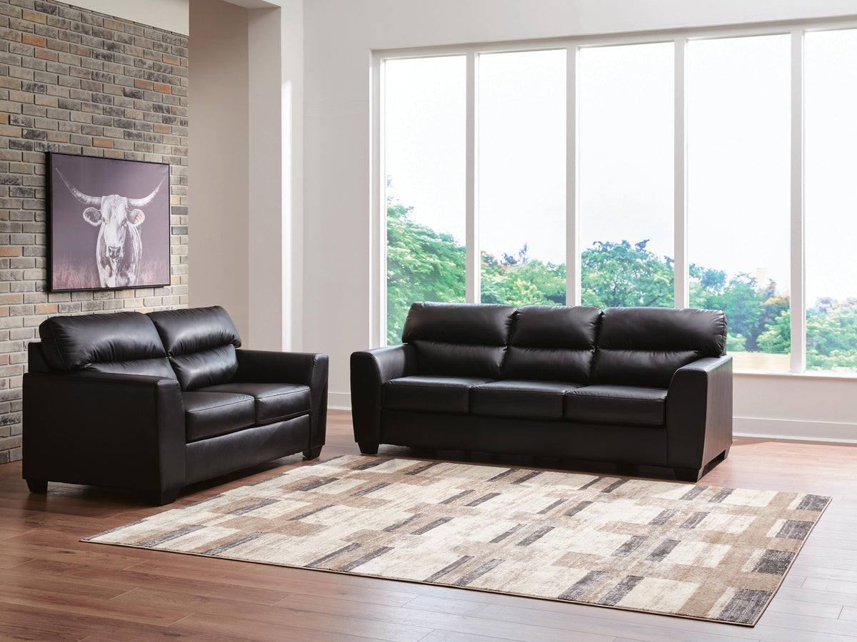 Glennbre Sofa and Loveseat
