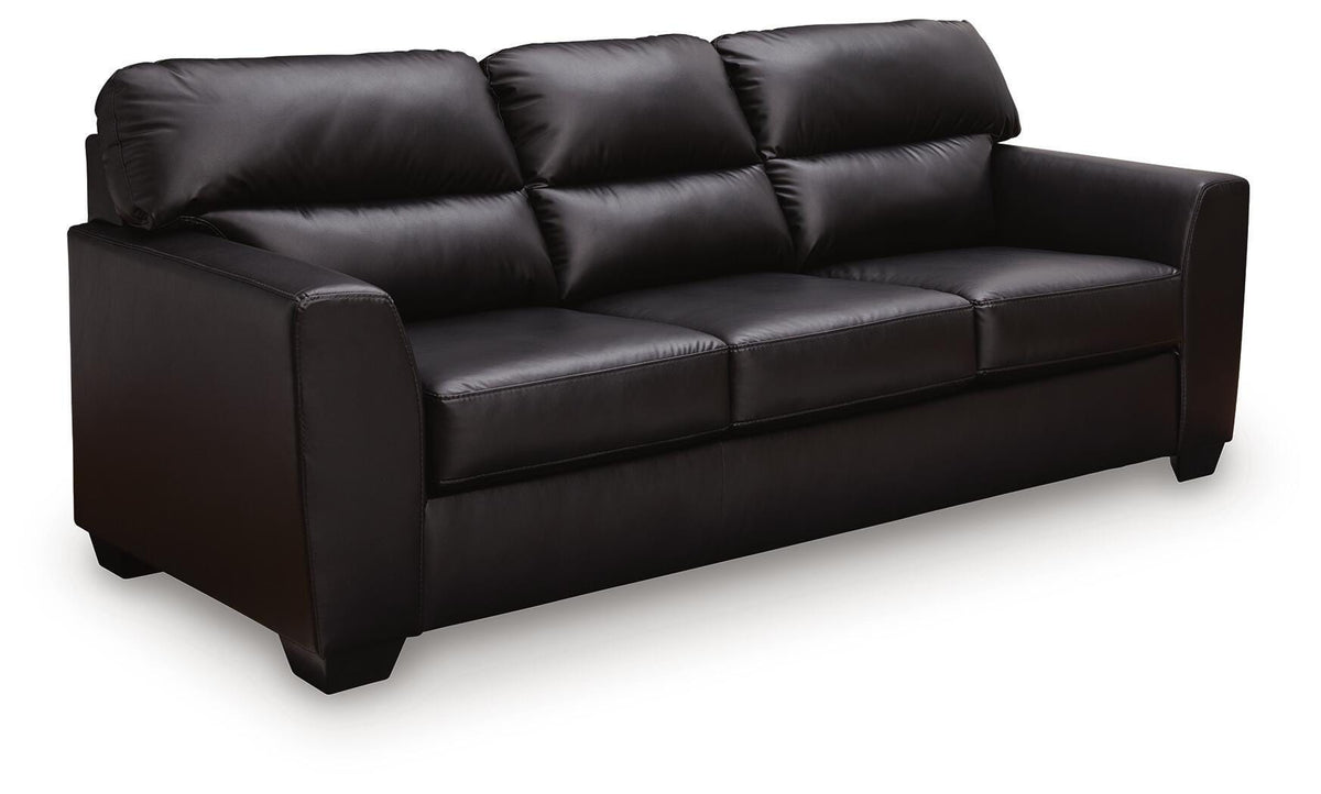 Glennbre Queen Sofa Sleeper Faux Leather