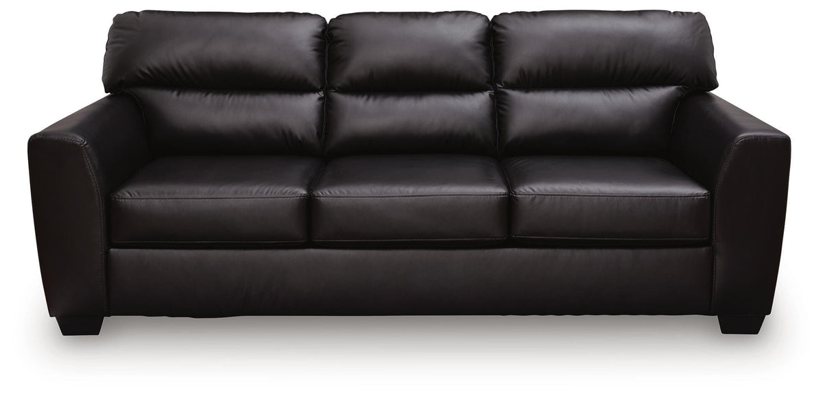 Glennbre Queen Sofa Sleeper Faux Leather