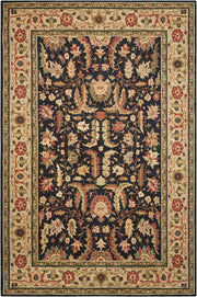 Living Treasures LI14 Midnight Rug - Rectangle