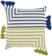 Lifestyle CN029 Lime Blue 18" x 18" Throw Pillows