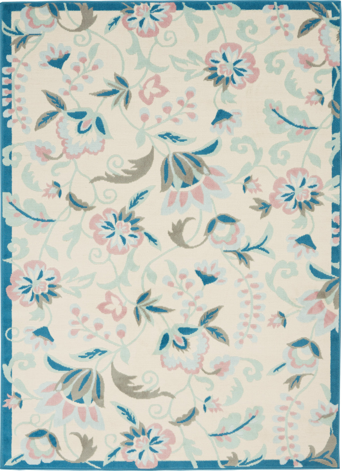 Jubilant JUB15 Ivory Multicolor Rug - Rectangle