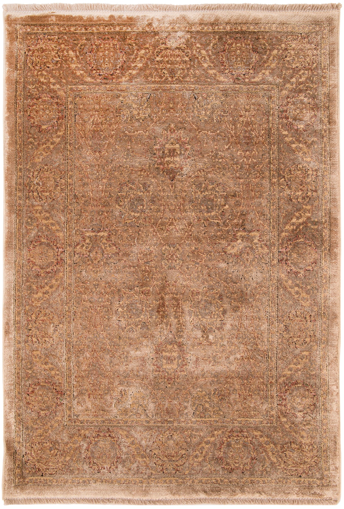 Luxurious LRS02 Taupe Rug - Rectangle