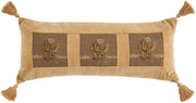 Vintage Pillow V8272 Taupe 12" x 30" Throw Pillows