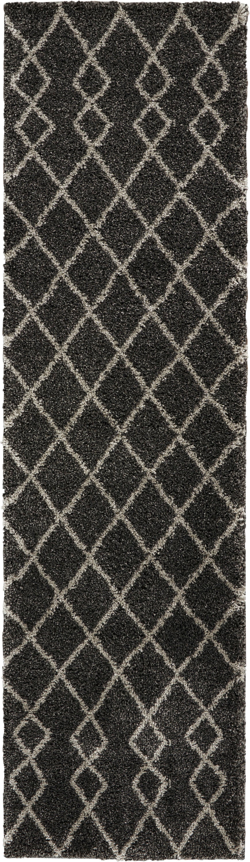 Martil MAT01 Charcoal Rug - Runner