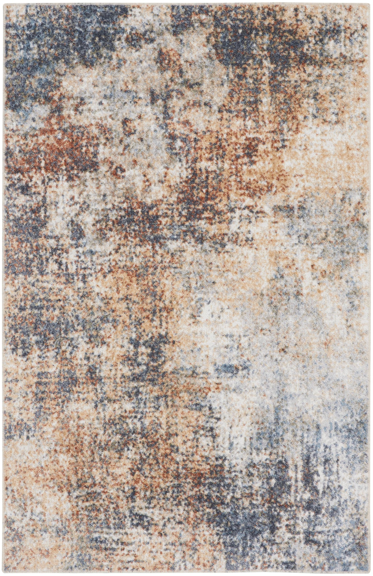 Astra Machine Washable ASW07 Multicolor Rug - Rectangle