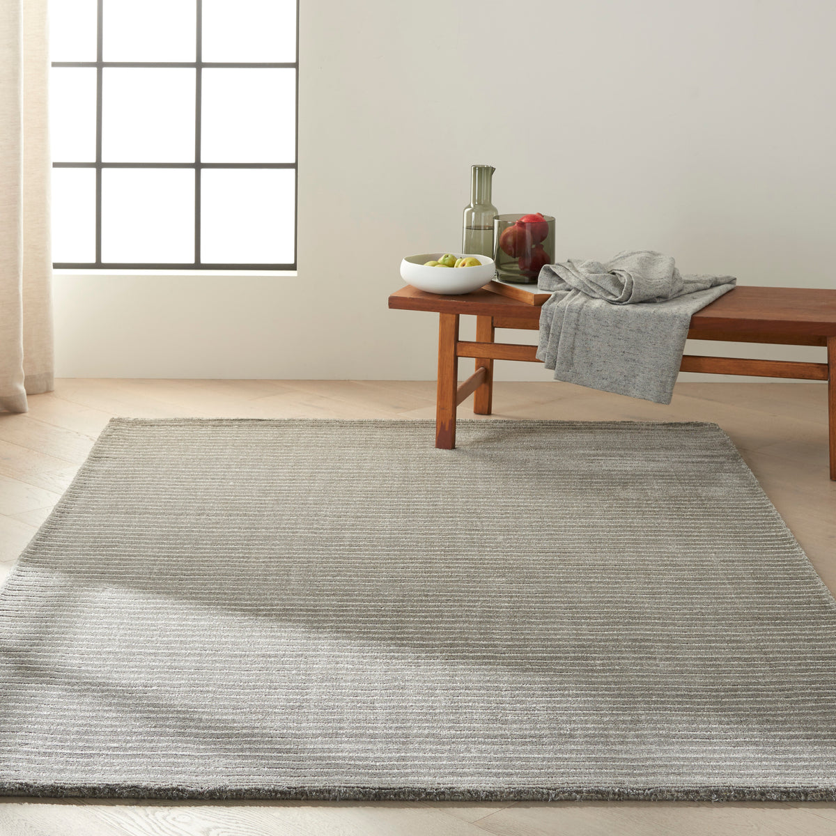 Newark CK860 Grey Rug - room scene