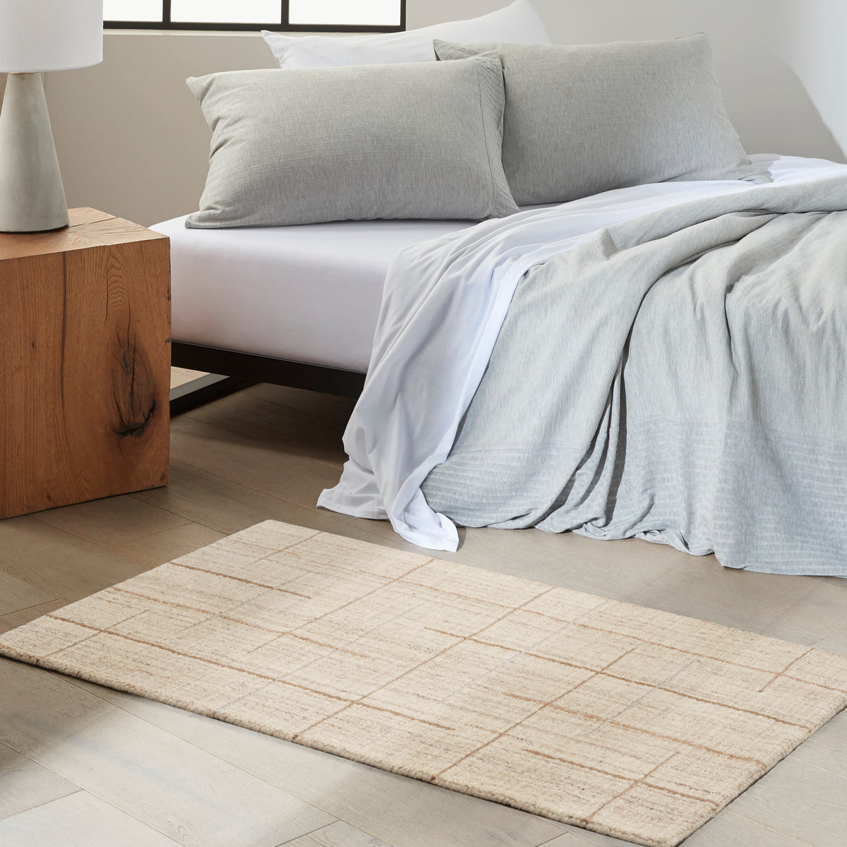 CK041 Architectura ACT01 Natural Rug - room scene