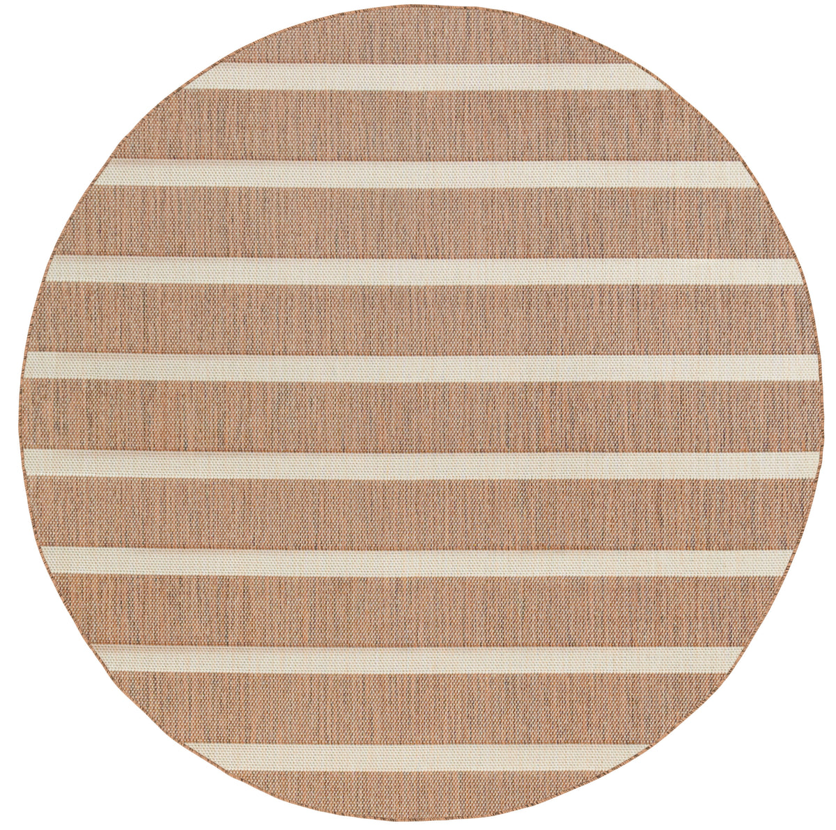 Positano POS03 Jute Ivory Rug - Round