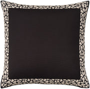 Outdoor Pillows VJ370 Black 18" x 18" Throw Pillows