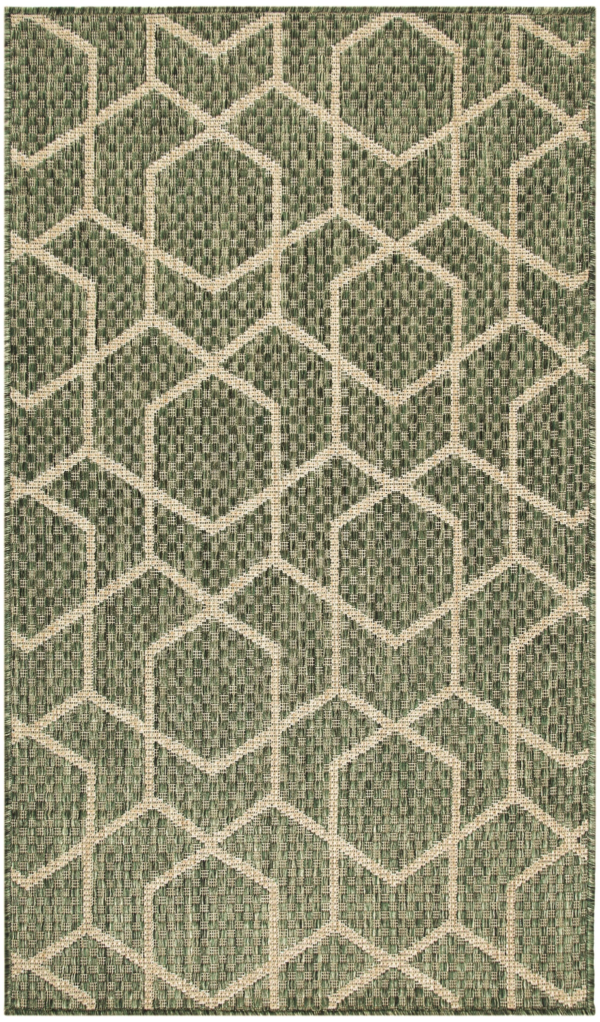 Horizon Indoor/Outdoor HOZ01 Green Rug - Rectangle