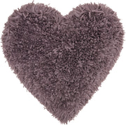 Shag TL001 Lavender 18" x 18" Throw Pillows