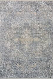 Lustrous Weave LUW04 Blue Grey Rug - Rectangle