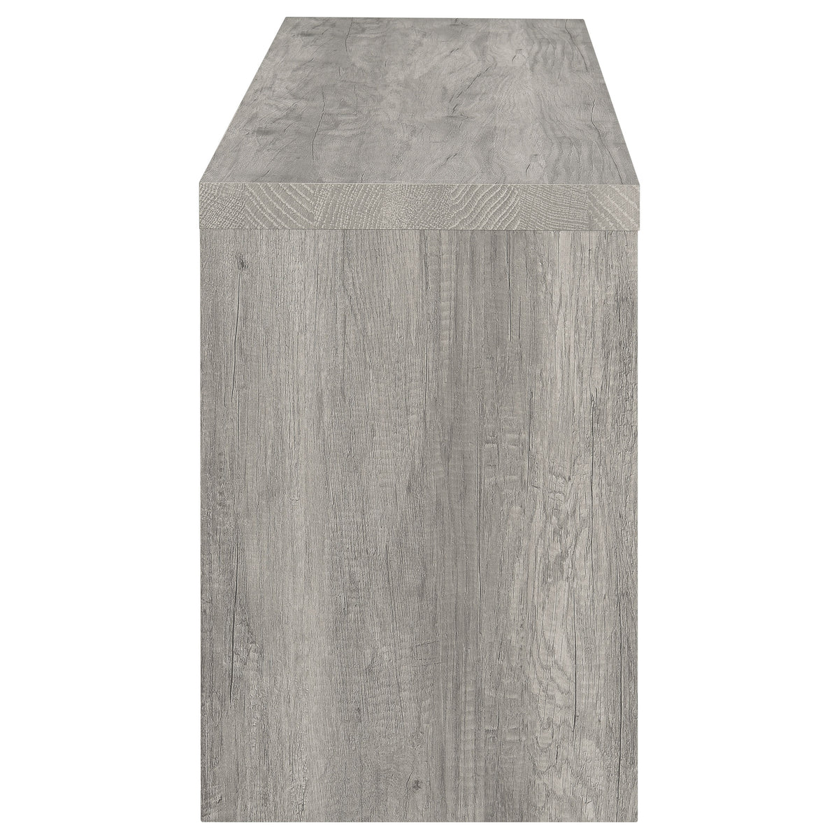 Burke 2-drawer Engineered Wood 59-inch TV Stand Grey Driftwood