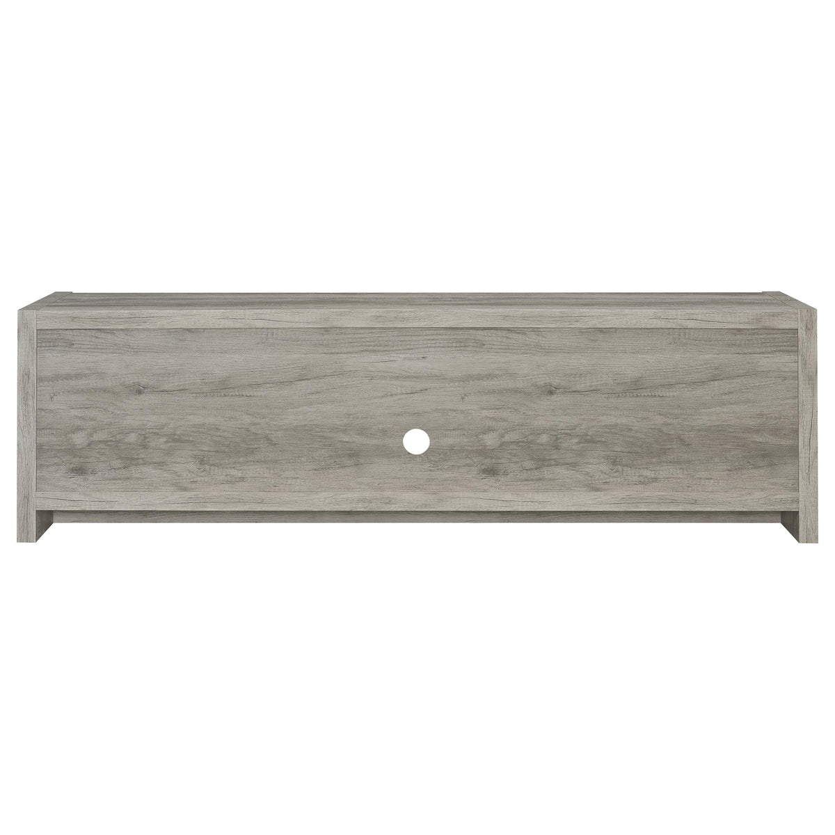 Burke 3-Piece TV Entertainment Center Fits 77-Inch TVs Grey Driftwood