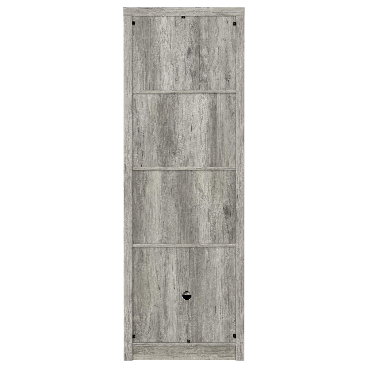 Burke 3-Piece TV Entertainment Center Fits 77-Inch TVs Grey Driftwood