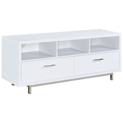Casey 2-drawer Engineered Wood 60-inch TV Stand - White