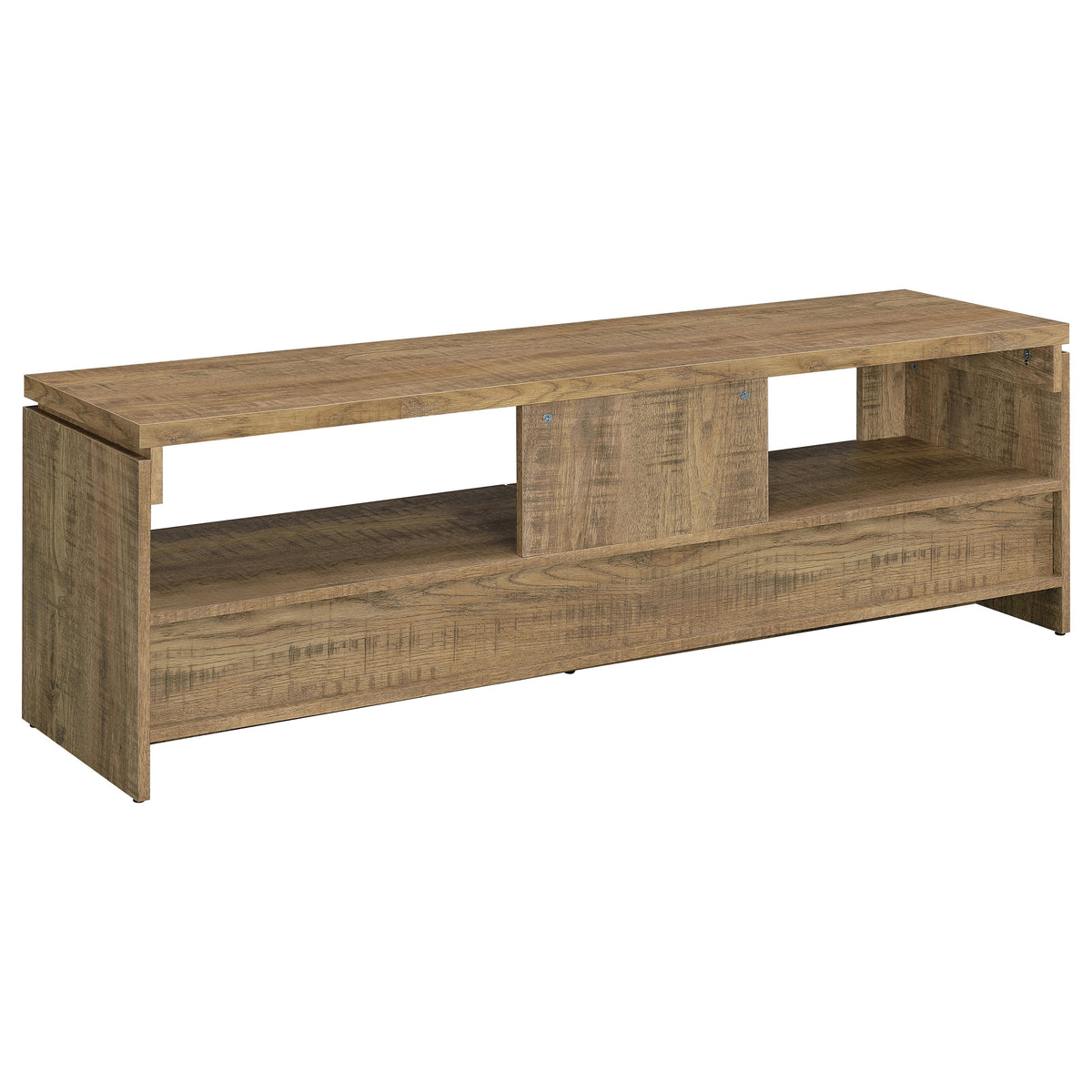 Elkton 2-drawer Engineered Wood 59-inch TV Stand - Mango