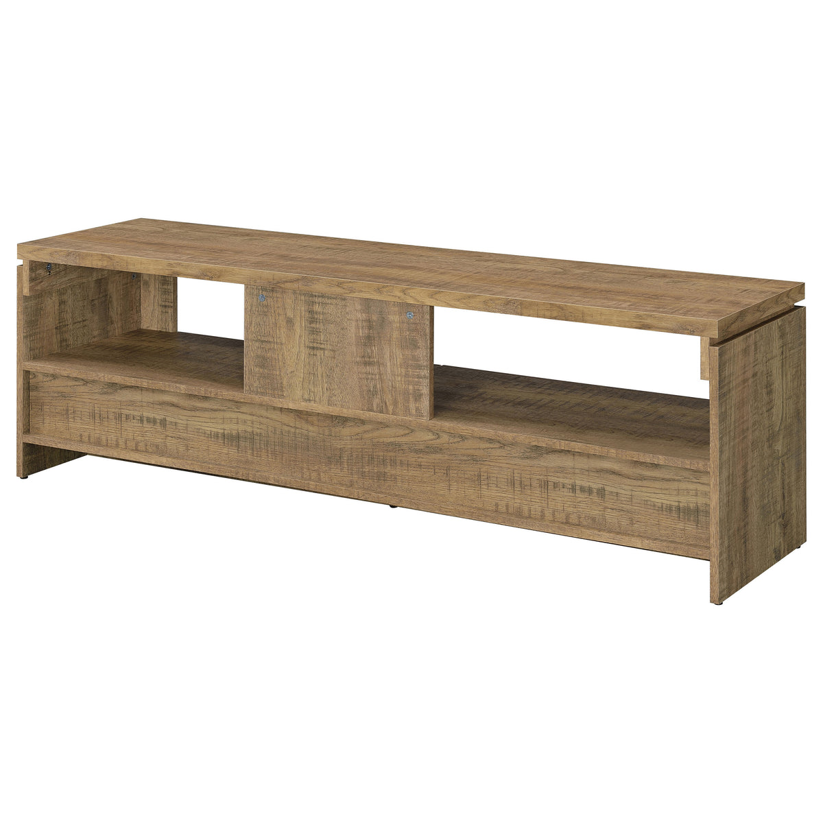 Elkton 2-drawer Engineered Wood 59-inch TV Stand - Mango