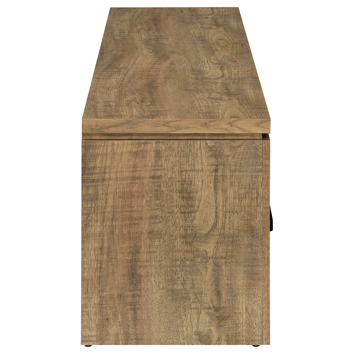 Elkton 2-drawer Engineered Wood 59-inch TV Stand - Mango
