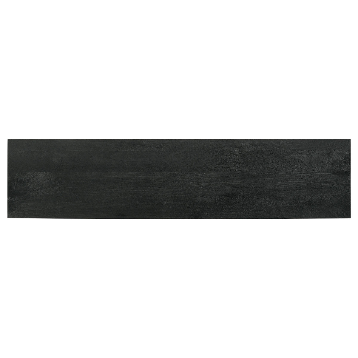 Marsden 2-door Mango Wood 70-inch TV Stand Charcoal Black
