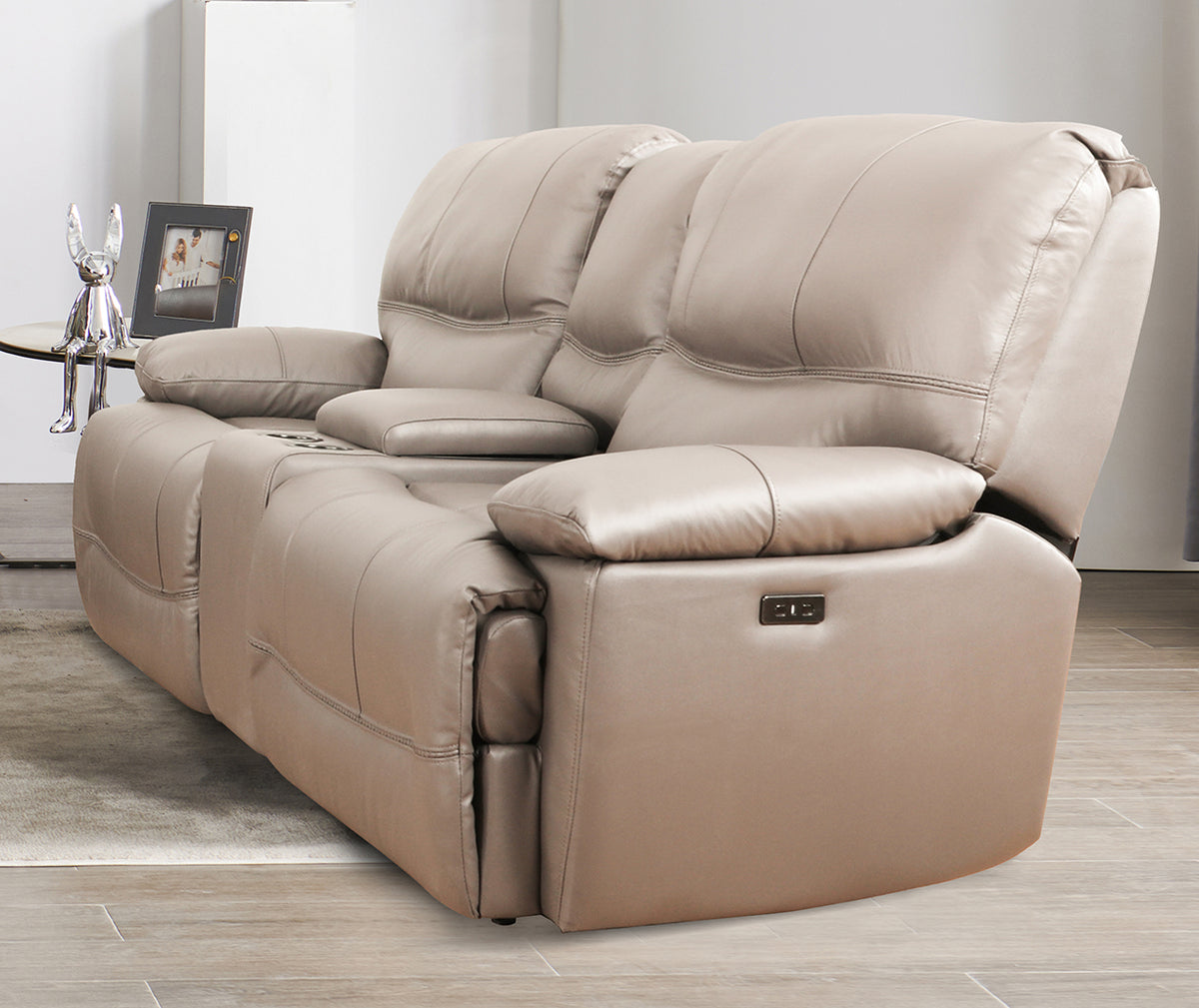 Colt Power Zero-G Loveseat Taupe