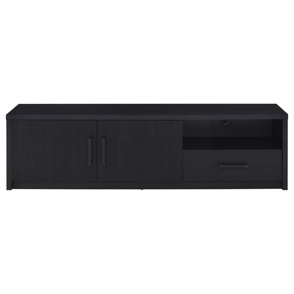 Murray 70-inch 2-door TV Stand Media Console Black