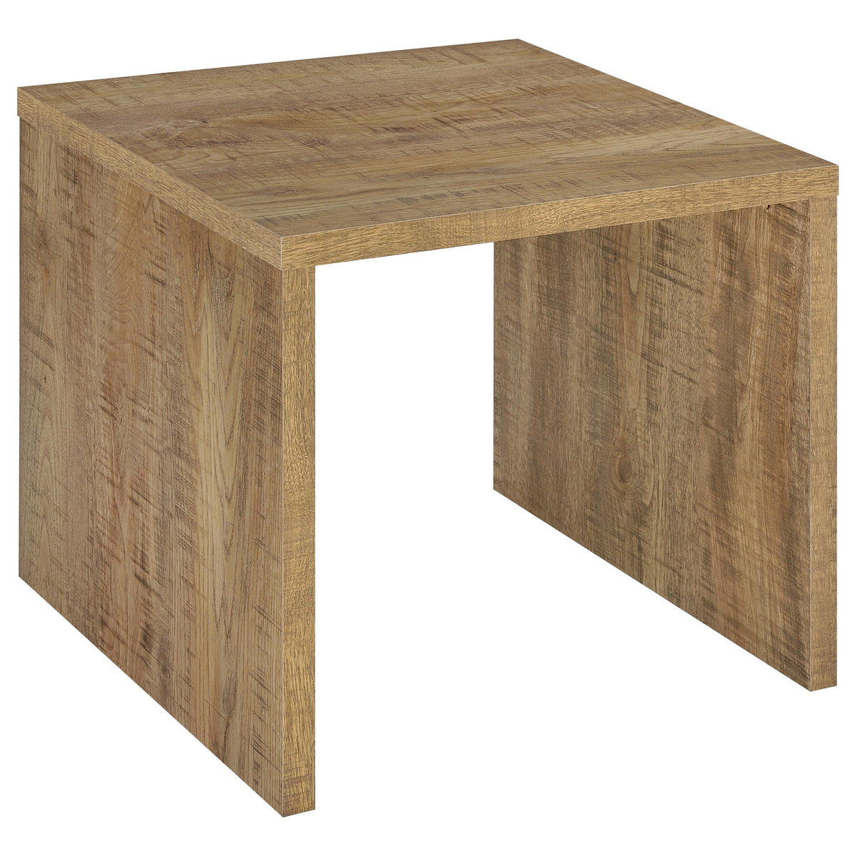 Canoga Engineered Wood Accent Side End Table - Mango