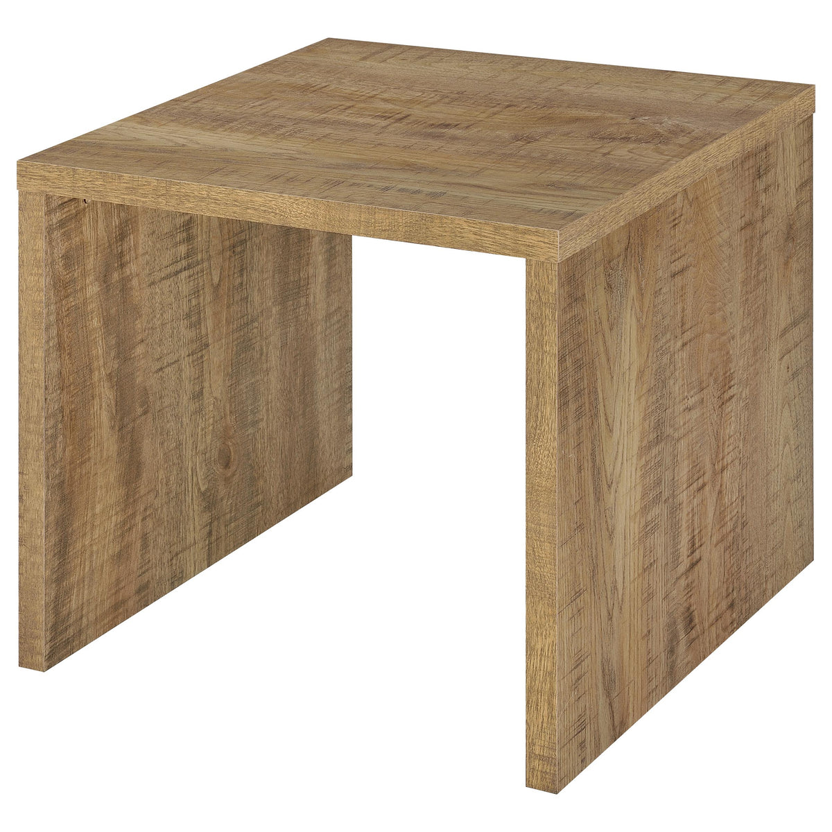 Canoga Engineered Wood Accent Side End Table - Mango